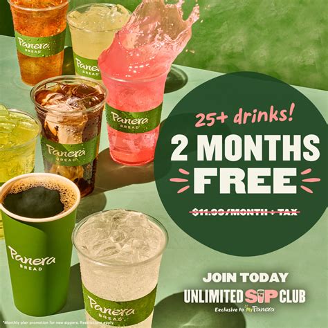 panera unlimited sip club.